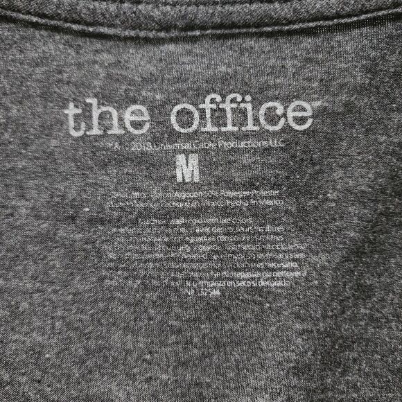 The Office TV Show Mens Graphic Dunder Mifflin Paper Company T-Shirt Grey Size M - Picture 5 of 6